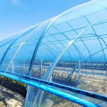 PO Прозрачна пластмаса Водоустойчив филм за отглеждане на зеленчуци, филм за отглеждане на селскостопански култури, оранжерии за растения, Защита от ултравиолетови лъчи, градинарство